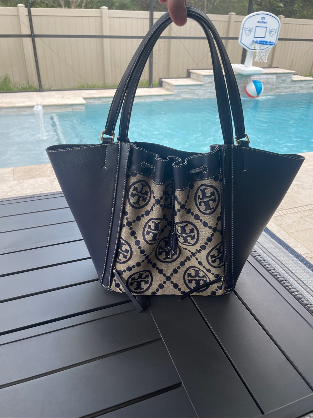 Tory Burch T Monogram Dragonfly Shoulder bag